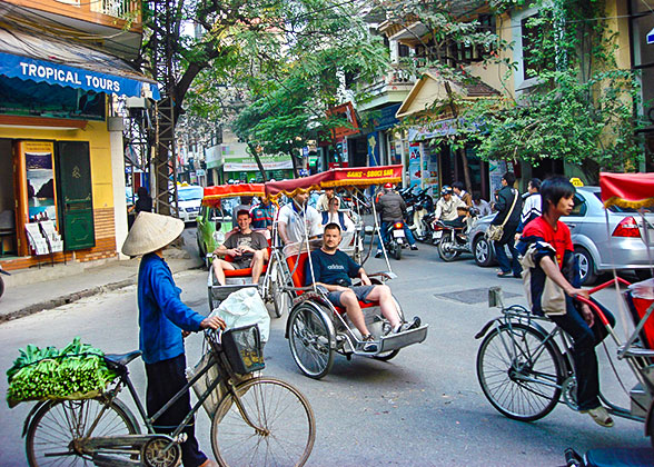 Cycle Rickshaw in Hanoi