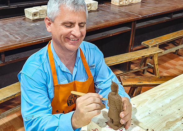 Make a Mini Terracotta Figure
