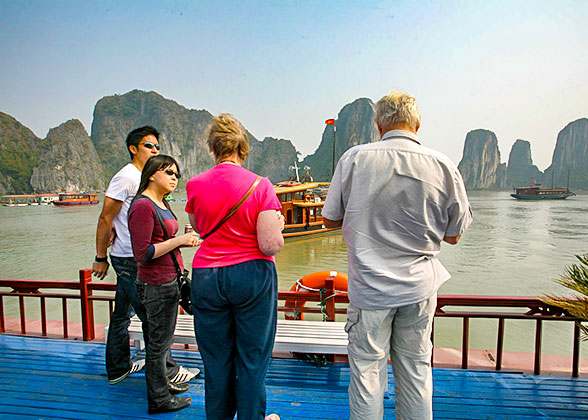 Cruise at the Halong Bay, Vietnam