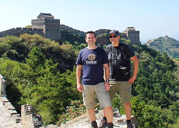 Our Guests at Jinshanling Great Wall