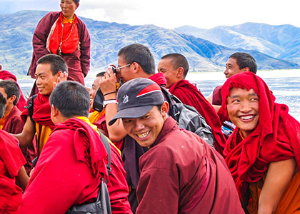 Lamas in Tibet