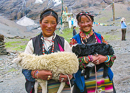 Local people in Lhasa