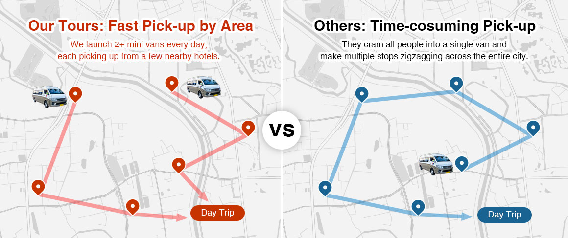Our Pick-up Map of Beijing and Xi'an