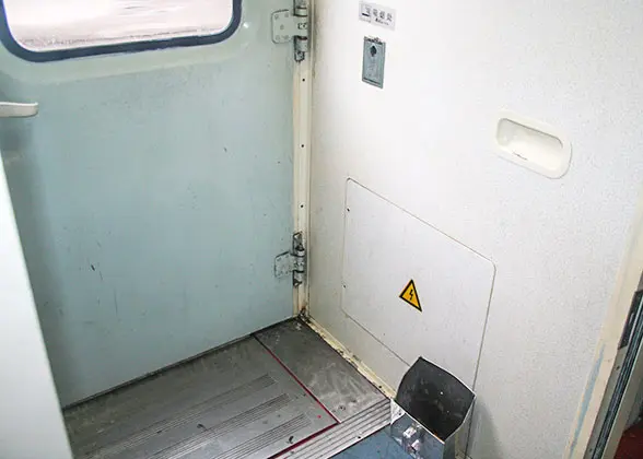 Smoking Area on Normal Trains