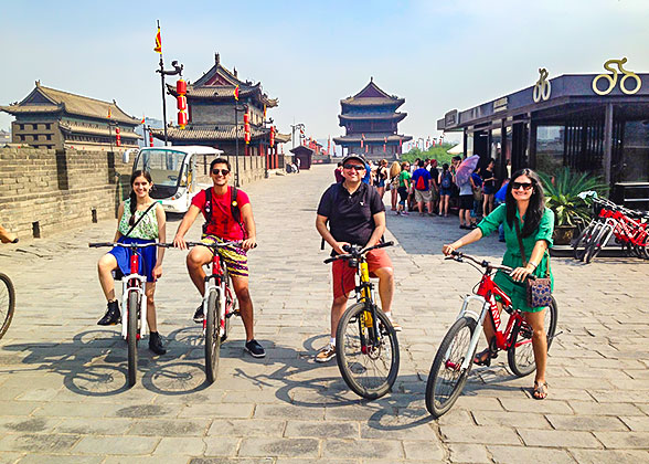 Cycling on the City Wall