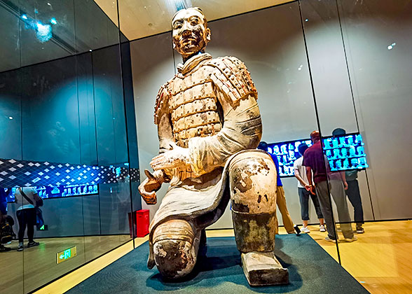 Terracotta Figure in the New Exhibition
