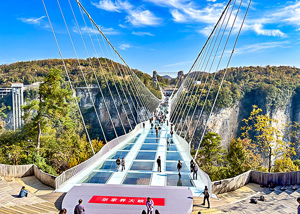 Glass Bridge at the Grand Canyon